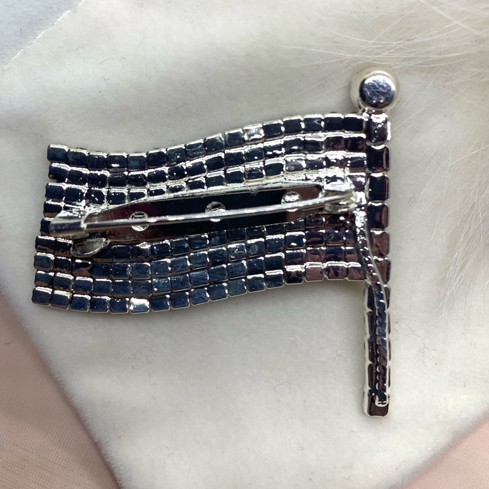 Rhinestone American Flag - Picture 2 of 3